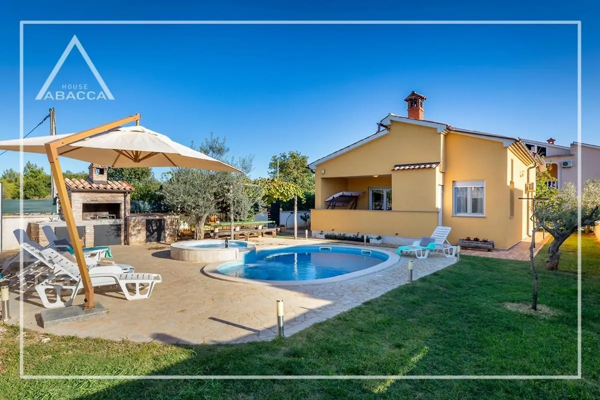 Abacca House Fondole Croatia Villa Galizana Holiday home