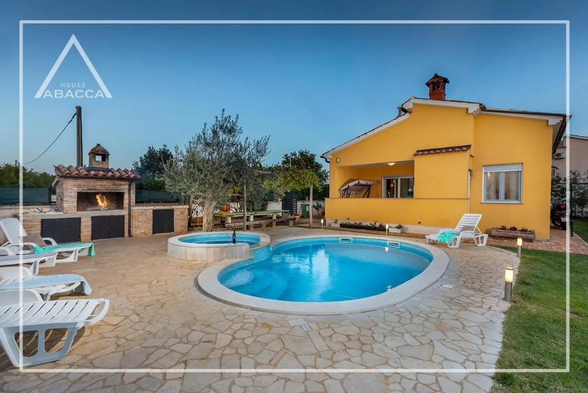Abacca House Fondole Croatia Villa Galizana Holiday home
