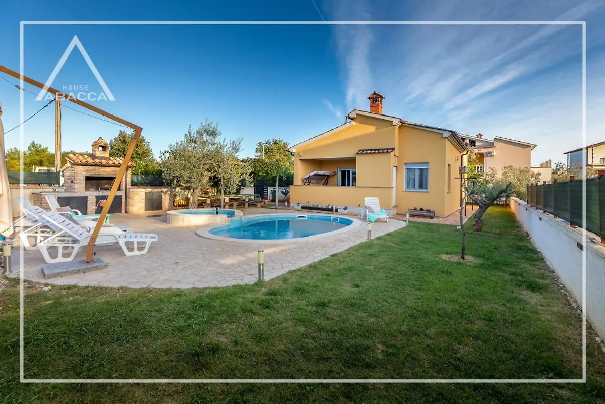 Abacca House Fondole Croatia Villa Galizana Holiday home